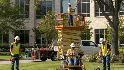 Las Vegas, NV tree service crew providing landscaping and desert-friendly yard care