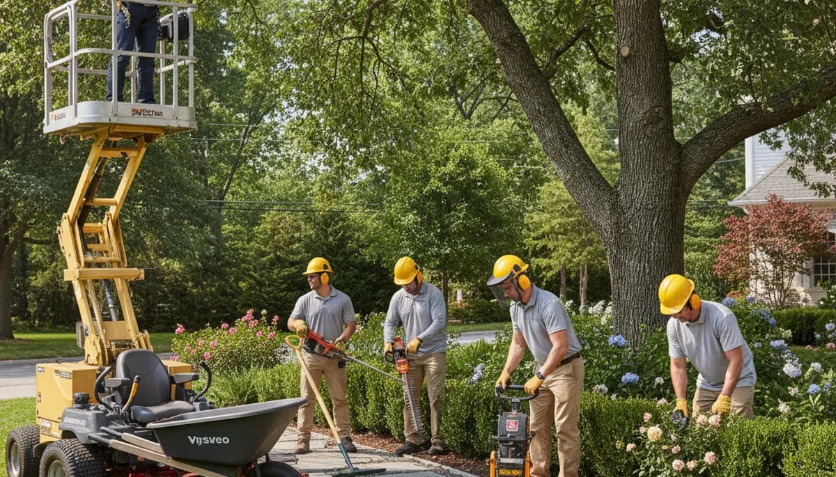 Las Vegas, NV arborist trimming desert trees for landscaping maintenance and tree care