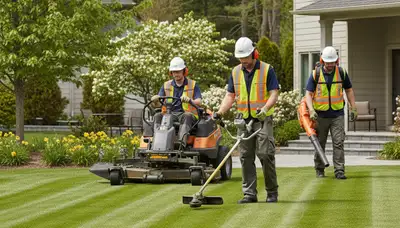 Professional lawn care service in Las Vegas, NV for healthy desert landscape maintenance