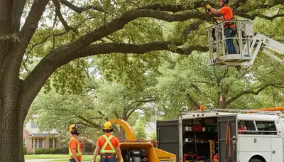 Las Vegas, NV tree pruning crew trimming branches for safer, healthier landscape care