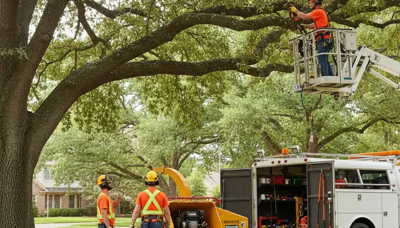 Las Vegas, NV tree pruning crew trimming branches for safer, healthier landscape care