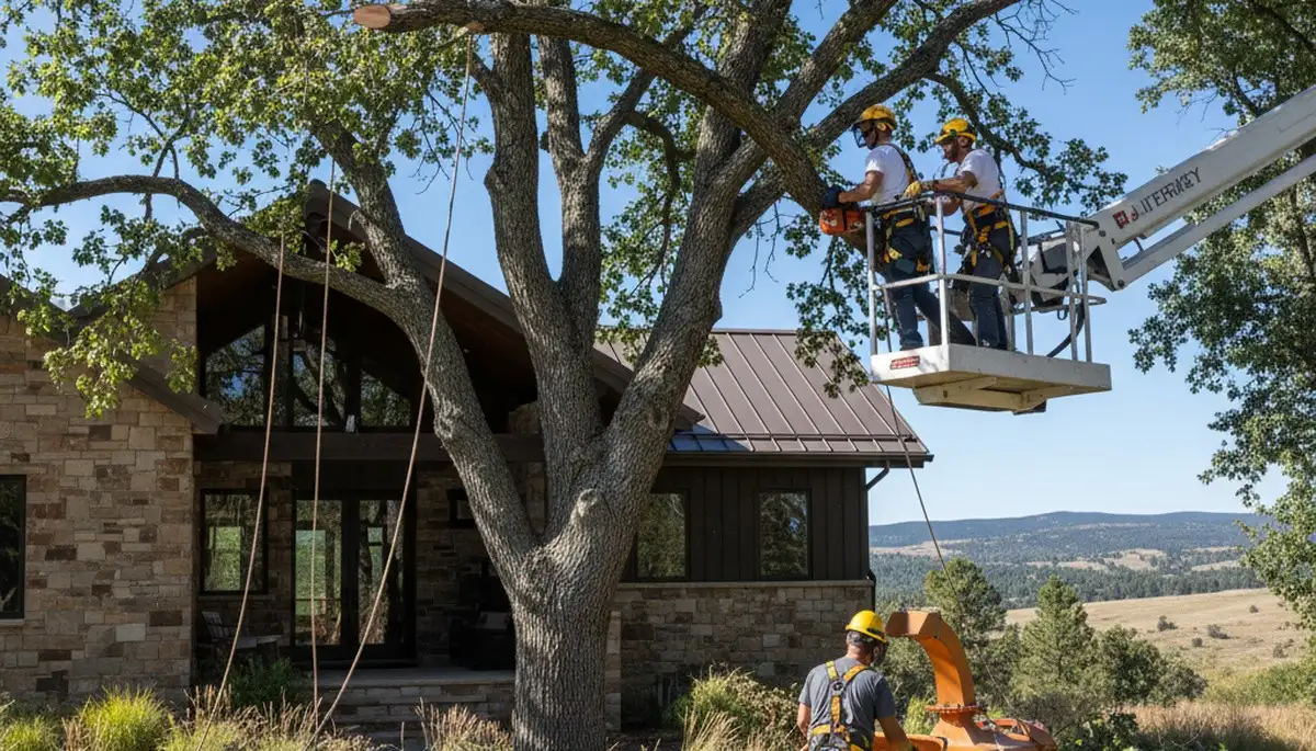 Tree service crew providing professional tree care in Las Vegas, NV